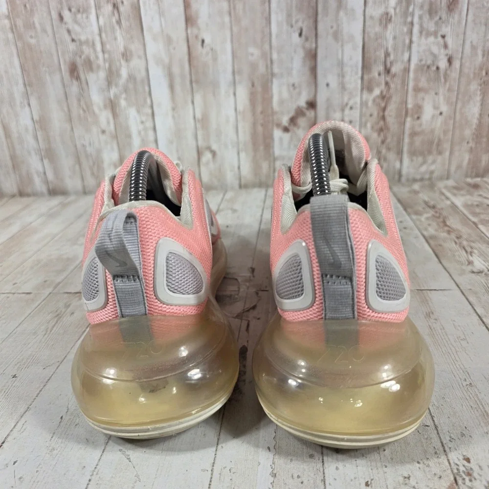 Nike Air Max 720 Pink Silver Womens Running Shoes AR9293-603 Size 10